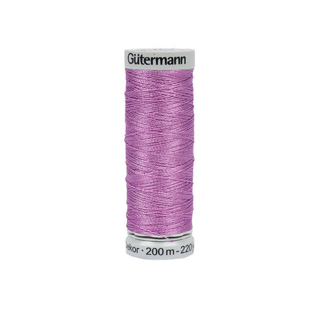 Gutermann Machine Embroidery Thread 200m - 5240 Purple Iris