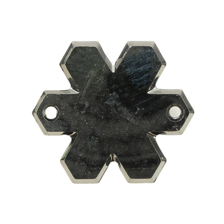 Vintage Heliotrope Snowflake Sew-On Rhinestone - 30mm