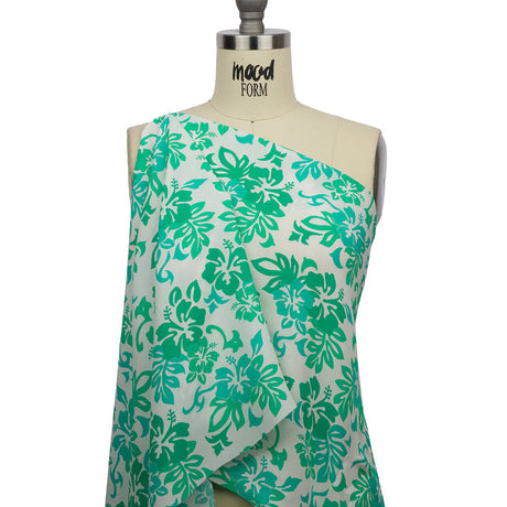 Mood Exclusive Green Island Greeting Viscose Woven