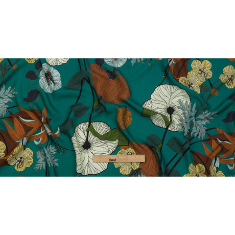 Mood Exclusive Jade How Gardens Grow Viscose Woven
