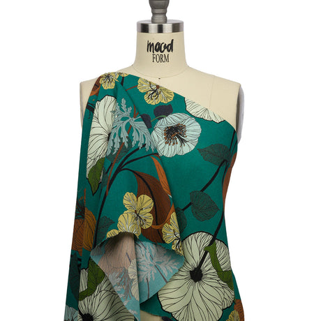 Mood Exclusive Jade How Gardens Grow Viscose Woven