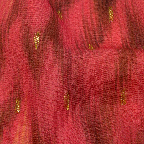 Mood Exclusive Love Divine Metallic Dotted Crinkled Viscose Crepe