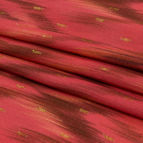Mood Exclusive Love Divine Metallic Dotted Crinkled Viscose Crepe