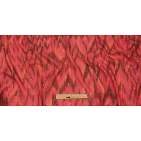Mood Exclusive Love Divine Metallic Dotted Crinkled Viscose Crepe