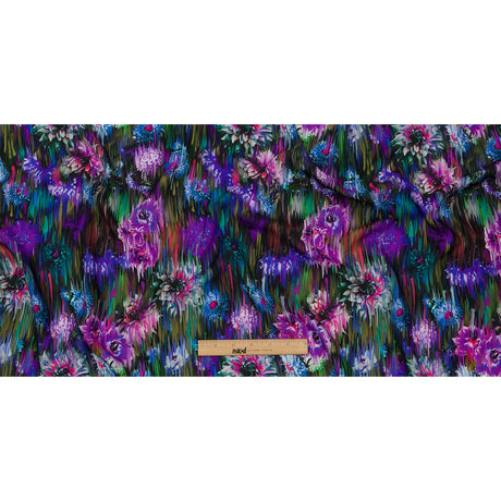 Mood Exclusive Small Chrysanthemum Stream Supple Viscose Woven