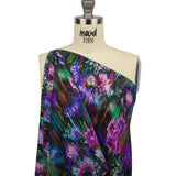 Mood Exclusive Small Chrysanthemum Stream Supple Viscose Woven