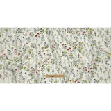 Multicolor Wildflower Doodles Medium Weight Linen Woven