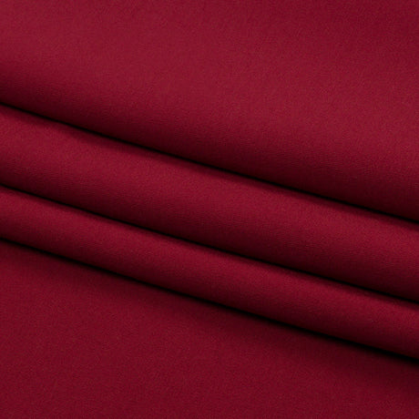 Stretch Ponte Knit - Wine - Papilio Collection