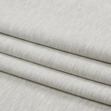 Stretch Ponte Knit - Heathered Gray - Papilio Collection