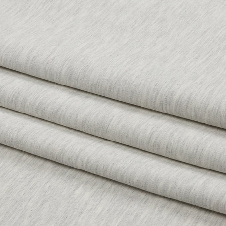 Stretch Ponte Knit - Heathered Gray - Papilio Collection