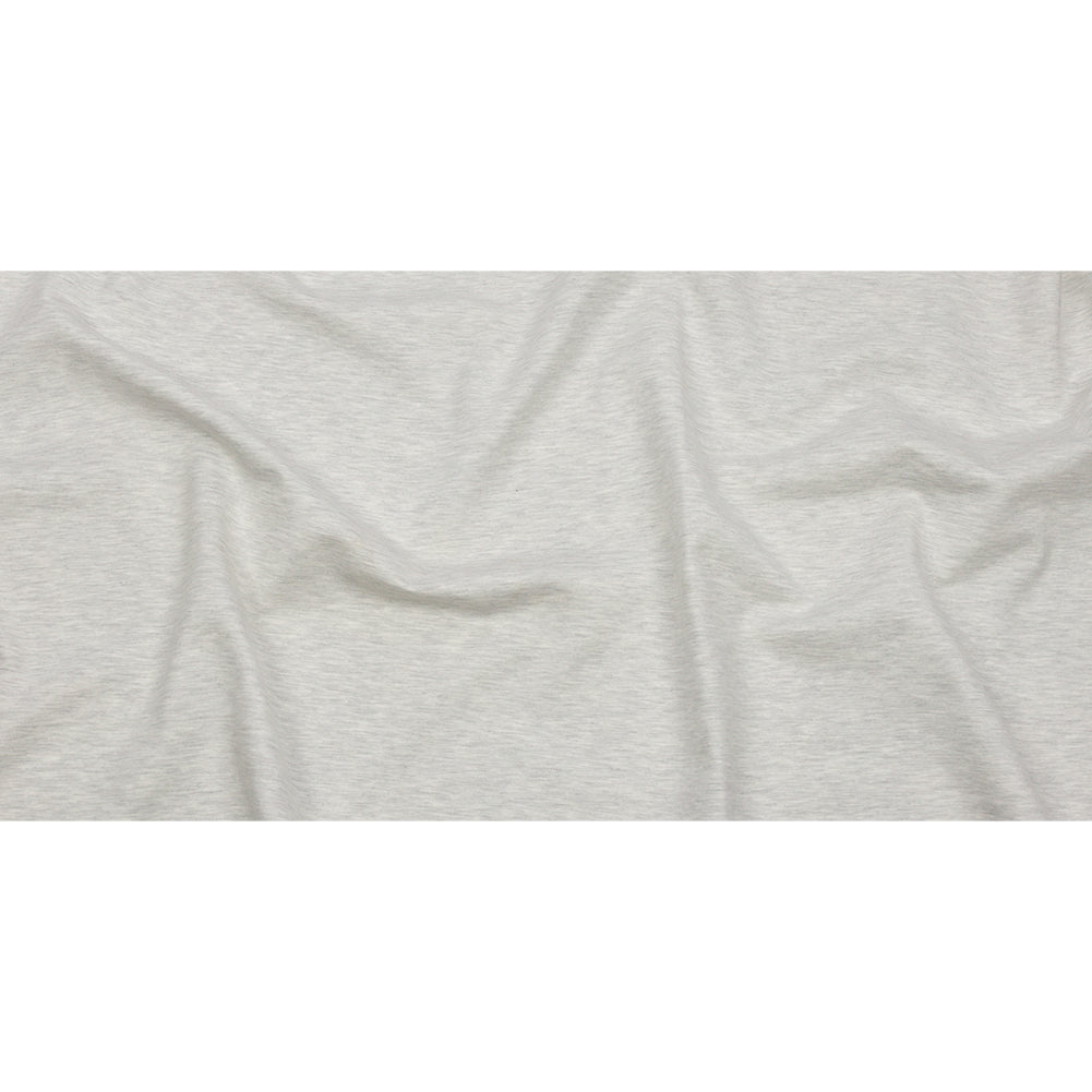 Stretch Ponte Knit - Heathered Gray - Papilio Collection