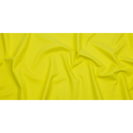 Stretch Ponte Knit - Lemon - Papilio Collection