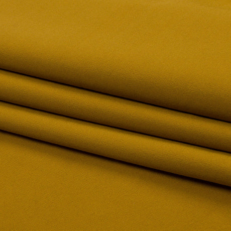 Stretch Ponte Knit - Harvest Gold - Papilio Collection