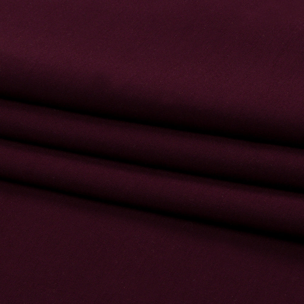 Stretch Ponte Knit - Aubergine - Papilio Collection