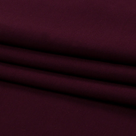 Stretch Ponte Knit - Aubergine - Papilio Collection