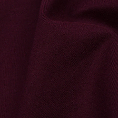 Stretch Ponte Knit - Aubergine - Papilio Collection