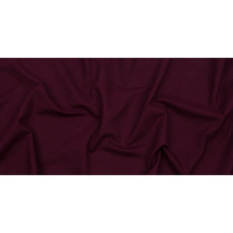Stretch Ponte Knit - Aubergine - Papilio Collection