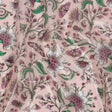 Pink, Green and White Beetles and Flowers Lightweight Translucent Vinyl