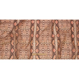 Rust and Black Python Scales Lightweight Translucent Vinyl