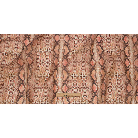 Rust and Black Python Scales Lightweight Translucent Vinyl