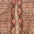 Rust and Black Python Scales Lightweight Translucent Vinyl