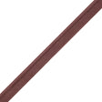 Pepper French Red Brown Cotton Blend Piping - 10mm