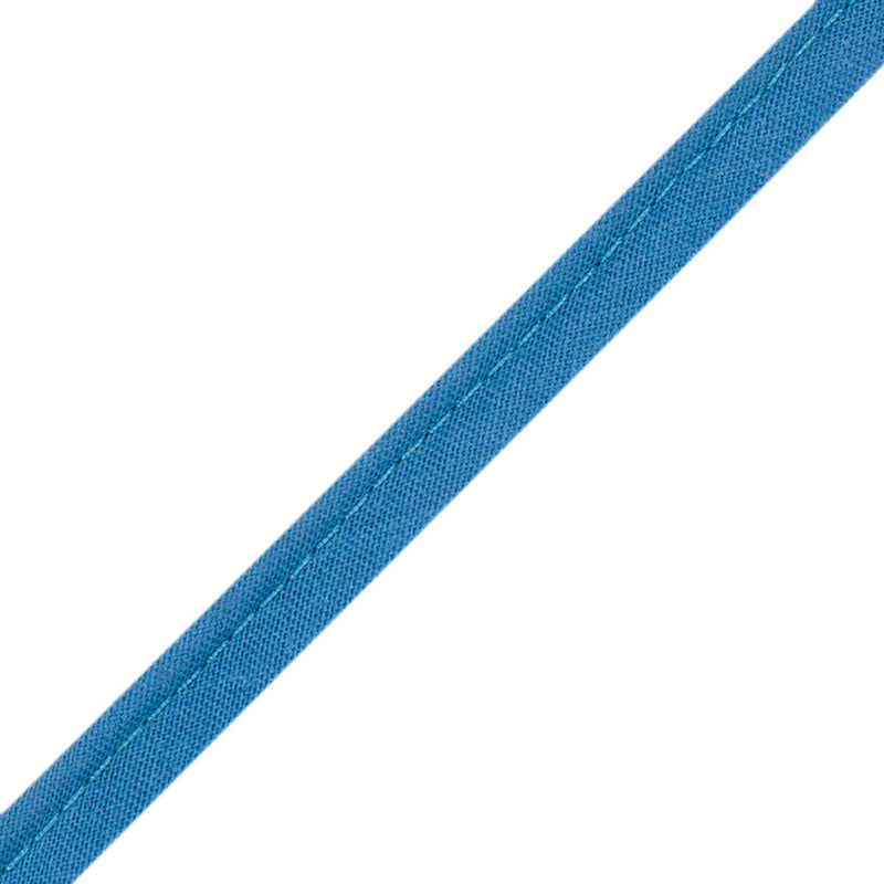 Pepper French Cerulean Blue Cotton Blend Piping - 10mm
