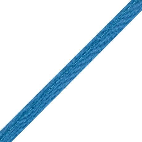Pepper French Cerulean Blue Cotton Blend Piping - 10mm