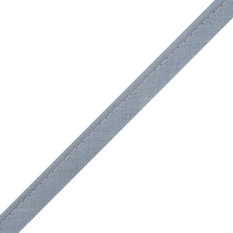 Pepper French Gray Blue Cotton Blend Piping - 10mm