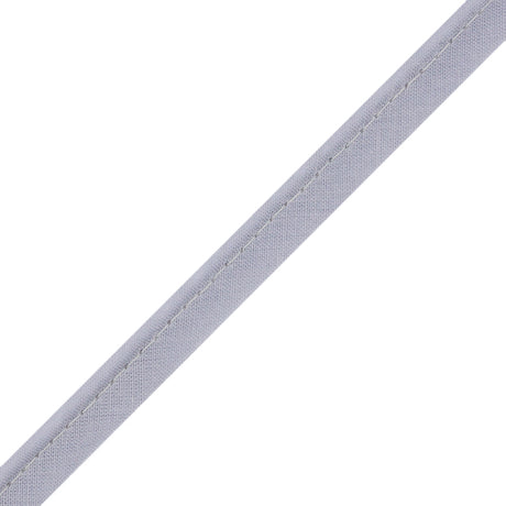 Pepper French Dapple Gray Cotton Blend Piping - 10mm