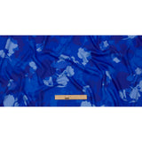 Sustainable Viscose Floral Jacquard Print - Blue Soft Florals - Mood Exclusive Gogh Far