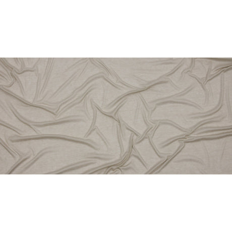 Famous Designer Light Stone Viscose and Cotton Lightweight Interlock Knit