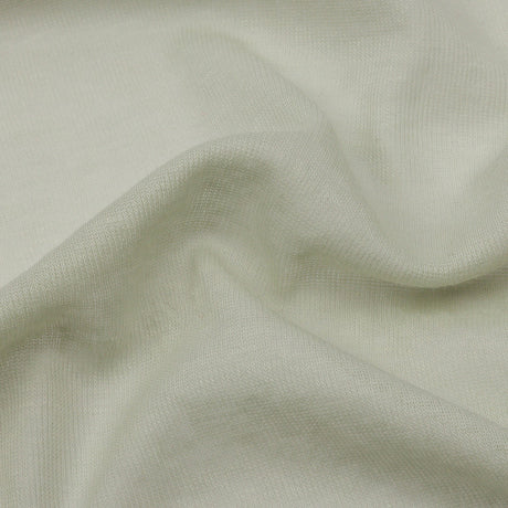 Famous Designer Light Mint Viscose and Cotton Lightweight Interlock Knit