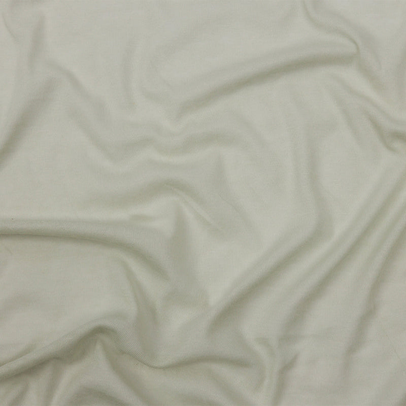 Famous Designer Light Mint Viscose and Cotton Lightweight Interlock Knit