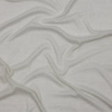 Famous Designer Light Gray Viscose and Cotton Lightweight Interlock Knit