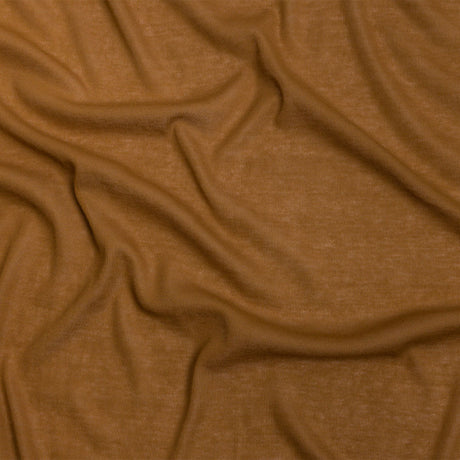 Famous Designer Mustard Lightweight Cotton Interlock Knit