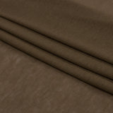 Famous Designer Dark Beige Viscose and Cotton Lightweight Interlock Knit