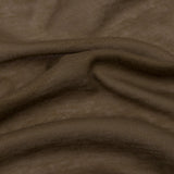 Famous Designer Dark Beige Viscose and Cotton Lightweight Interlock Knit