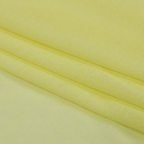 Famous Designer Yellow Featherweight Cotton Jersey