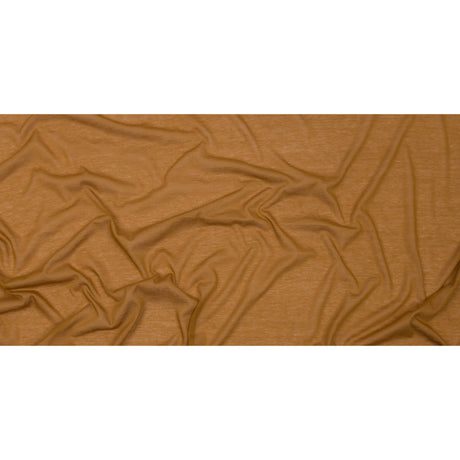 Famous Designer Ochre Featherweight Cotton Jersey