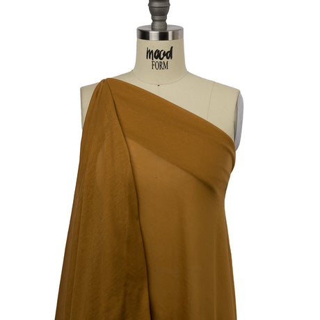 Famous Designer Ochre Featherweight Cotton Jersey