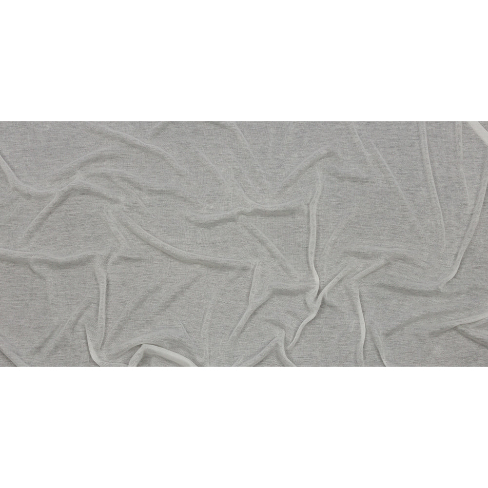 Famous Designer Off White Viscose and Cotton Lightweight Interlock Knit