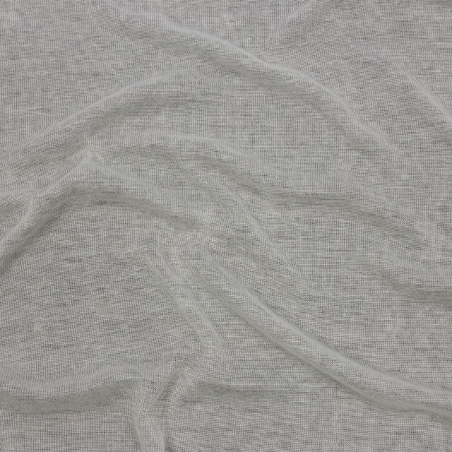 Famous Designer Off White Viscose and Cotton Lightweight Interlock Knit