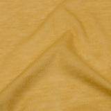 Famous Designer Goldenrod Viscose and Cotton Lightweight Interlock Knit