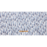 Italian Classic Blue and White Floral Cotton Jacquard