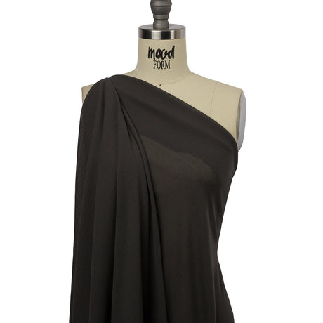 Famous Designer Gray Viscose Crepe Knit