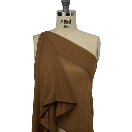 Famous Designer Sand Featherweight Cotton Jersey