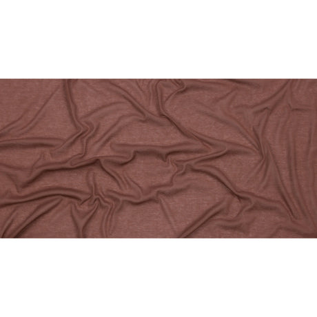 Famous Designer Cinnamon Lightweight Cotton Interlock Knit