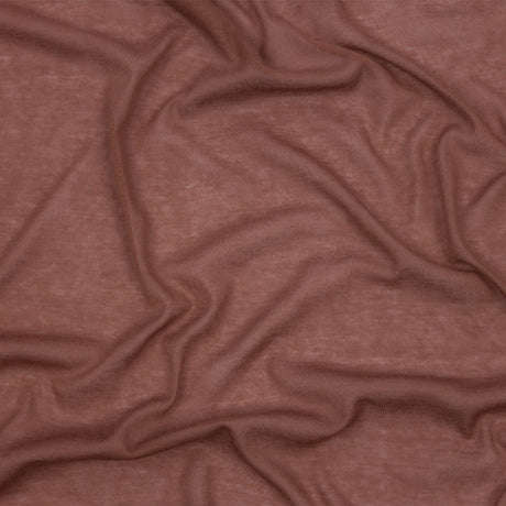 Famous Designer Cinnamon Lightweight Cotton Interlock Knit