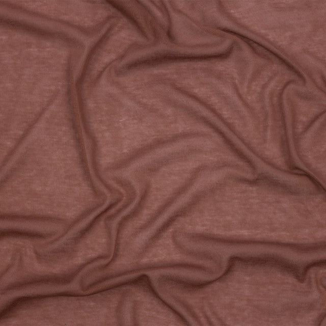 Famous Designer Cinnamon Lightweight Cotton Interlock Knit